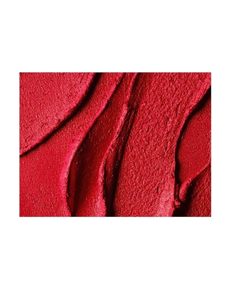 MAC Batom Retro Matte Ruby Woo, textura, foto de Época Cosméticos